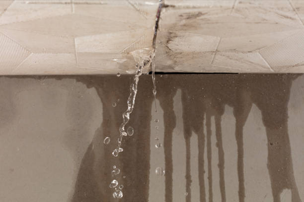 Professional Sewage Cleanup technician working in Elkhart, KS